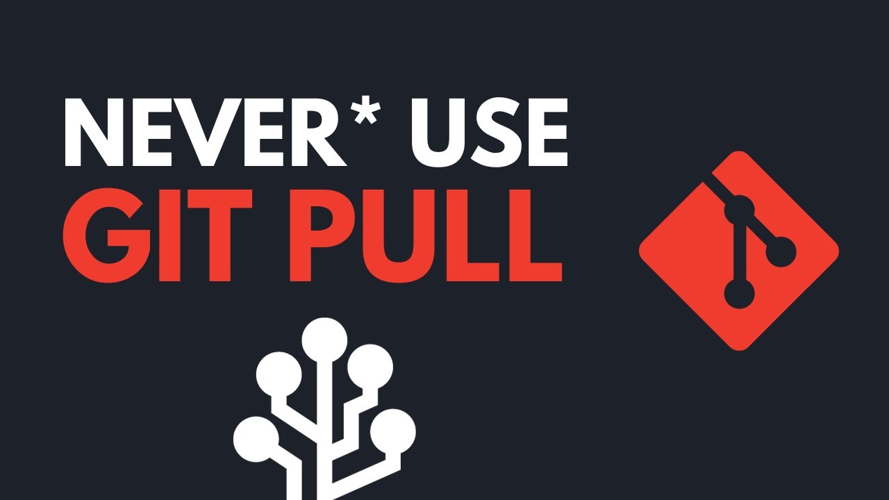 Никогда* не используйте git pull