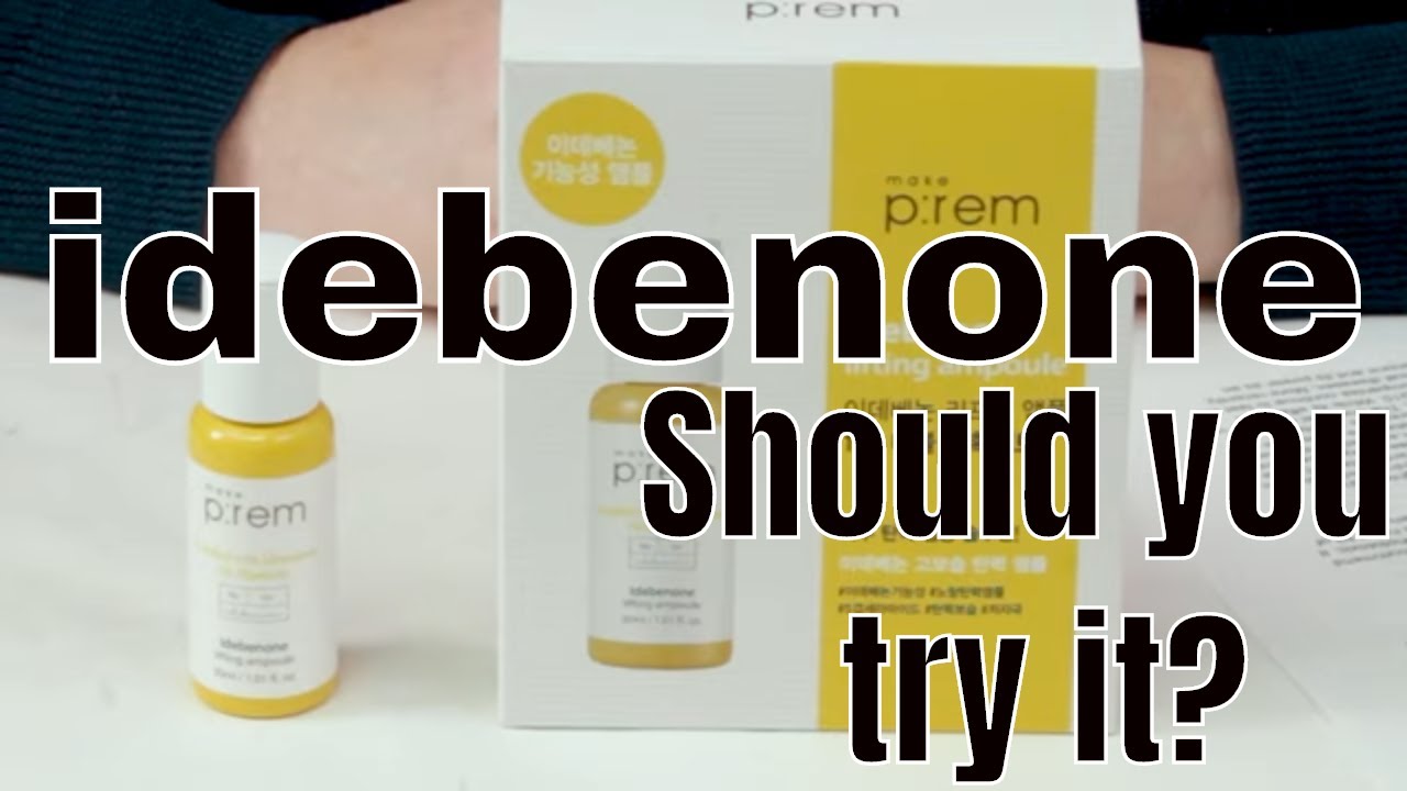 Make P:rem Idebenone Lifting Ampoule Review and About Idebenone- Is it the New, Best Antioxidant?