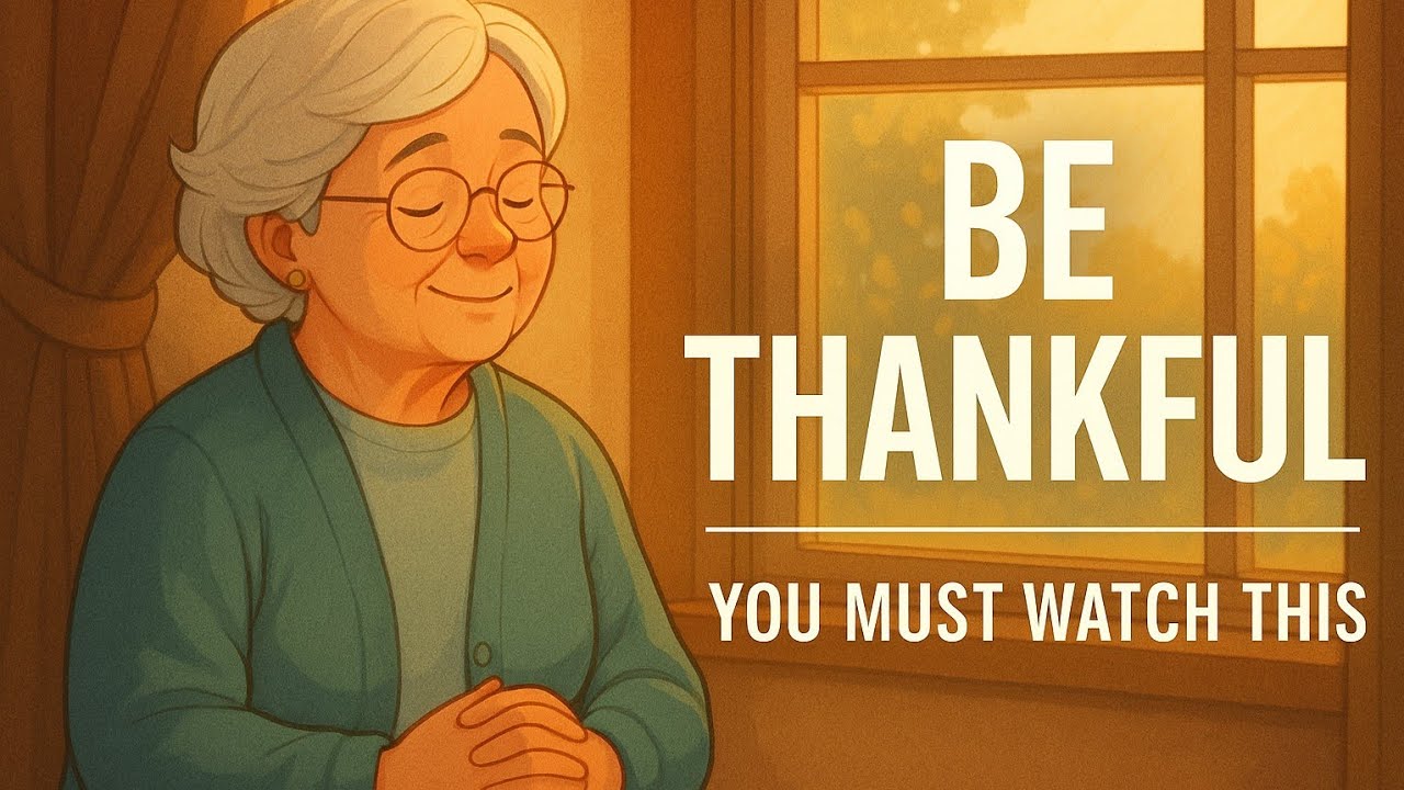 Be Thankful for What You Have | A Heart-Touching Story of an Old Lady