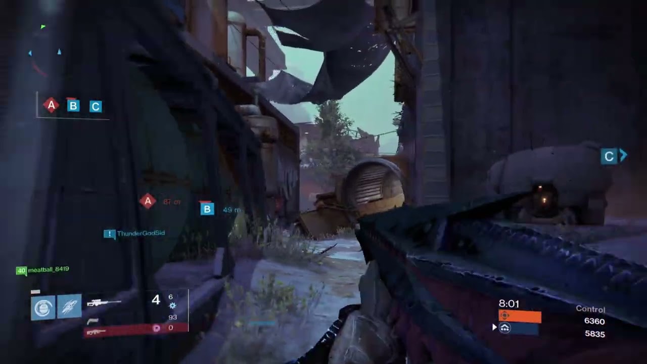 Destiny 1 Crucible Gameplay