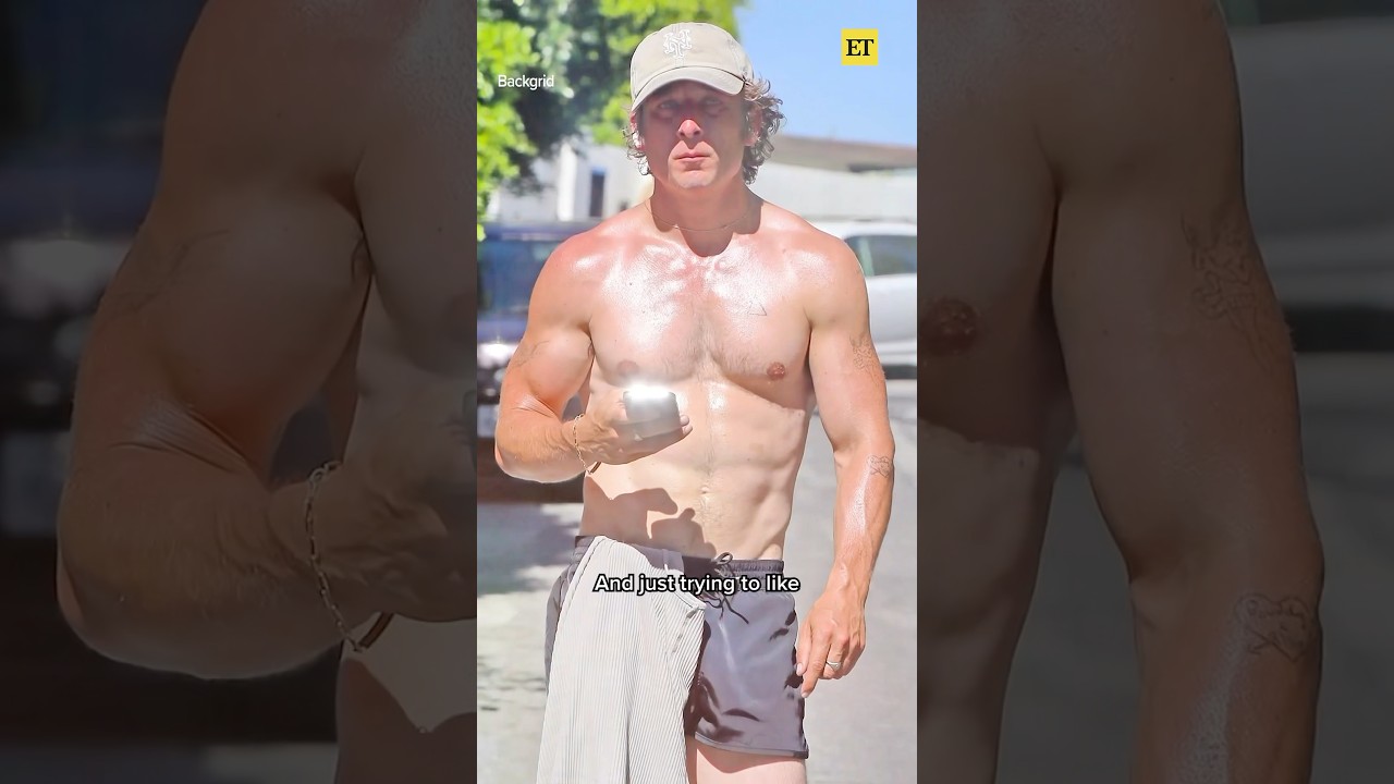 Jeremy Allen White Explains His INSANE Body Transformation 😳🥵 #shorts
