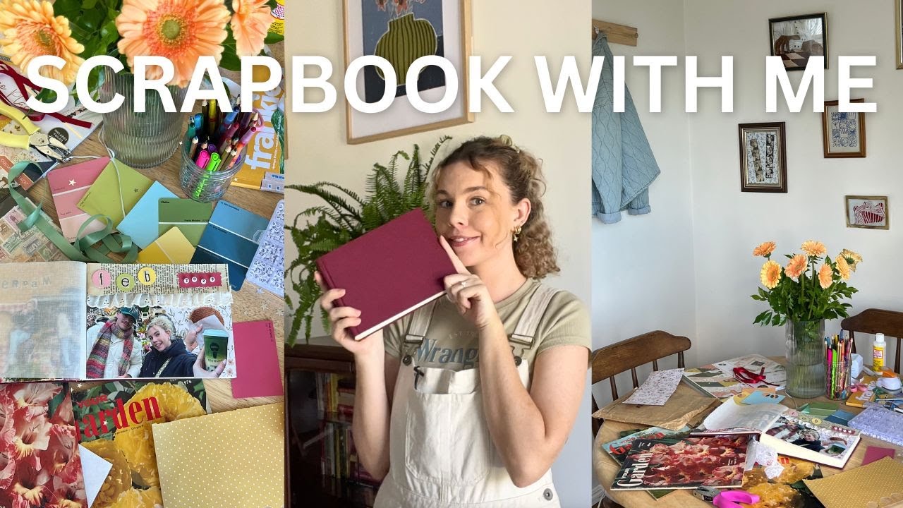 Scrapbook With Me ☆ Scrapbook Inspo, DIY, Tutorial
