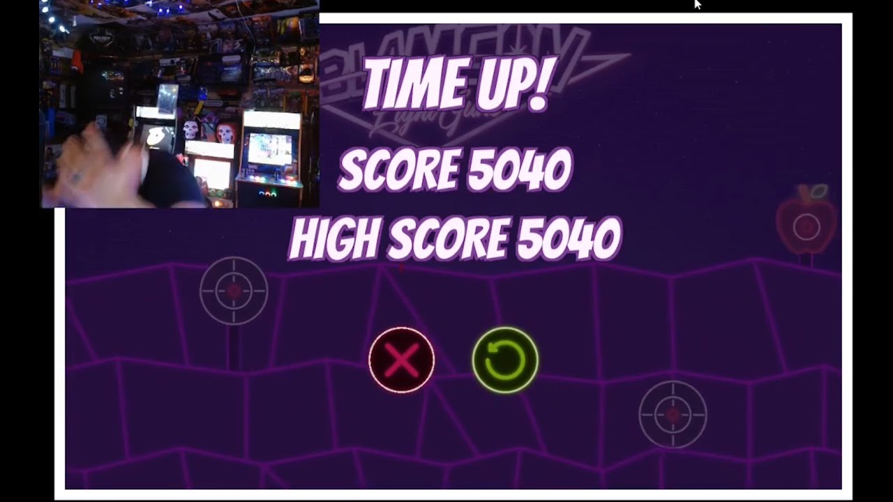 Light Gun Lunatics, Blamcon High Score Challenge: 5,040. #LGLBLAMCONSG