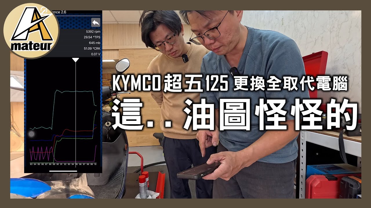 【艾邁修】【老超五-維修企劃EP6】不太對喔～這油圖怪怪的唷｜更換全取代電腦｜