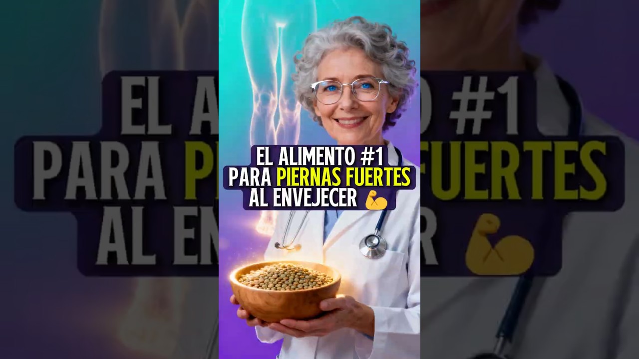El ALIMENTO #1 Para Piernas Fuertes al Envejecer 💪 - #alimentacion #comerbien #salud