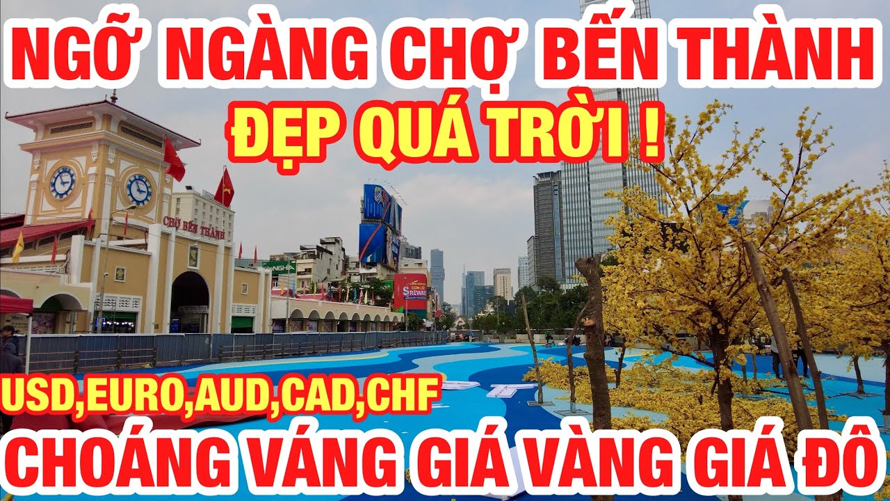CHUYỆN GÌ XẢY RA ! CHOÁNG VÁNG GIÁ VÀNG GIÁ ĐÔ CHỢ BẾN THÀNH I VÀNG NHẪN VÀNG MIẾNG CAO NHẤT LỊCH SỬ