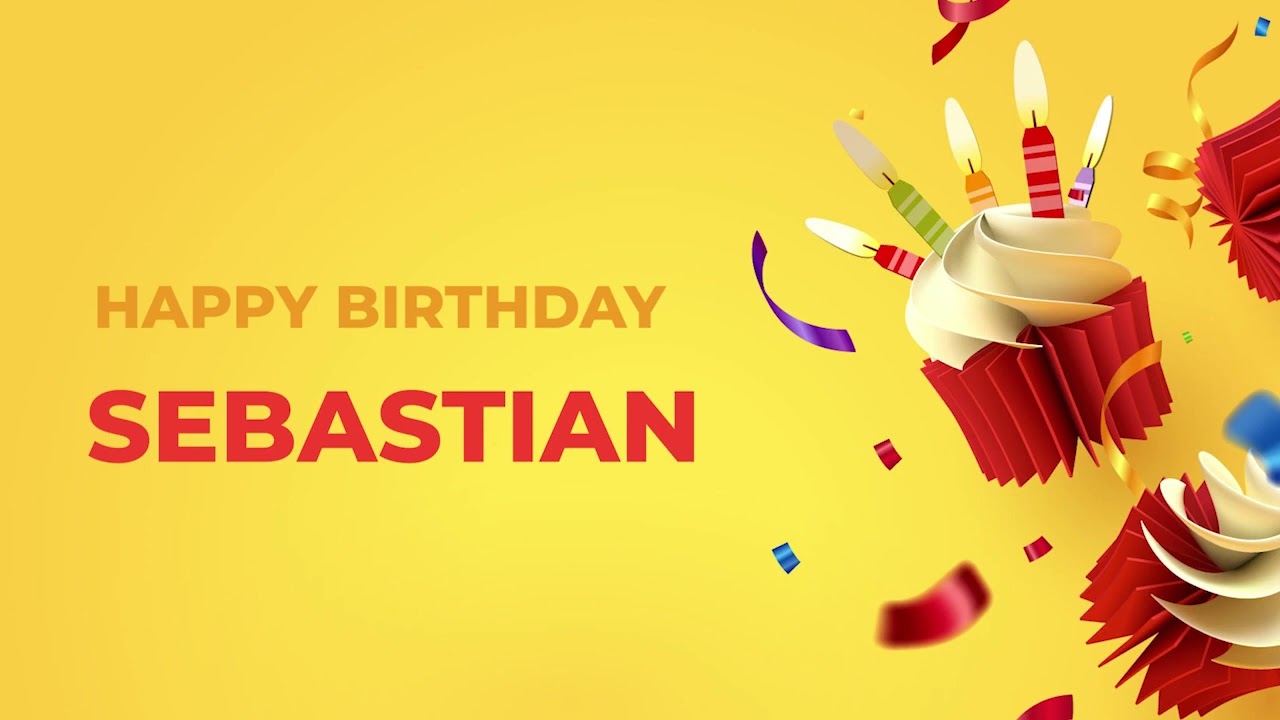 Happy Birthday SEBASTIAN ! - Happy Birthday Song made especially for You! 🥳
