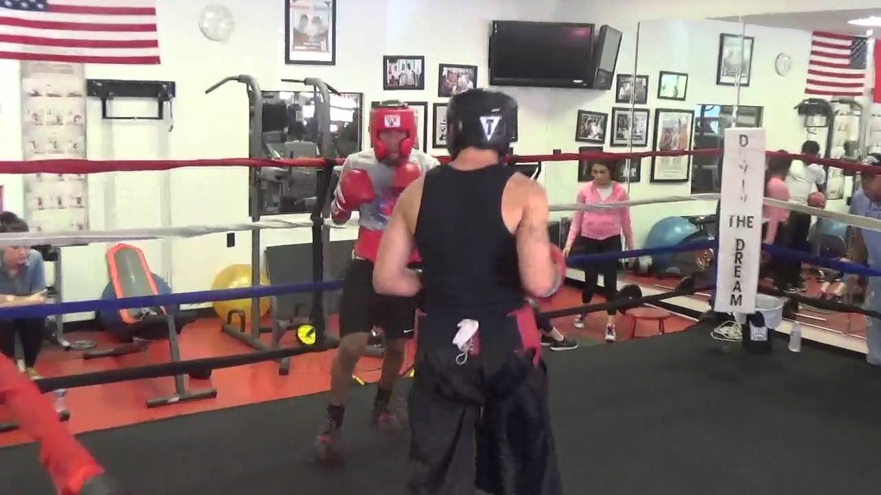 Devin Haney Abuses sparring partner