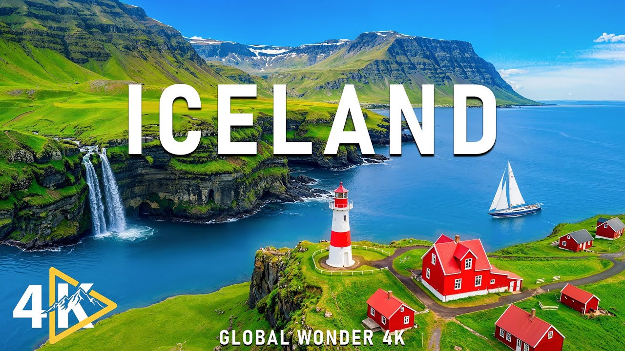 Iceland 4K | Unreal Nature You Must See – Volcanic Wonders, Icy Glaciers & Wild Nature