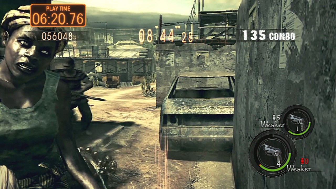 [PS3]バイオハザード5／RESIDENT EVIL 5：THE MERCENARIES #223 集会場 999k(13：36)