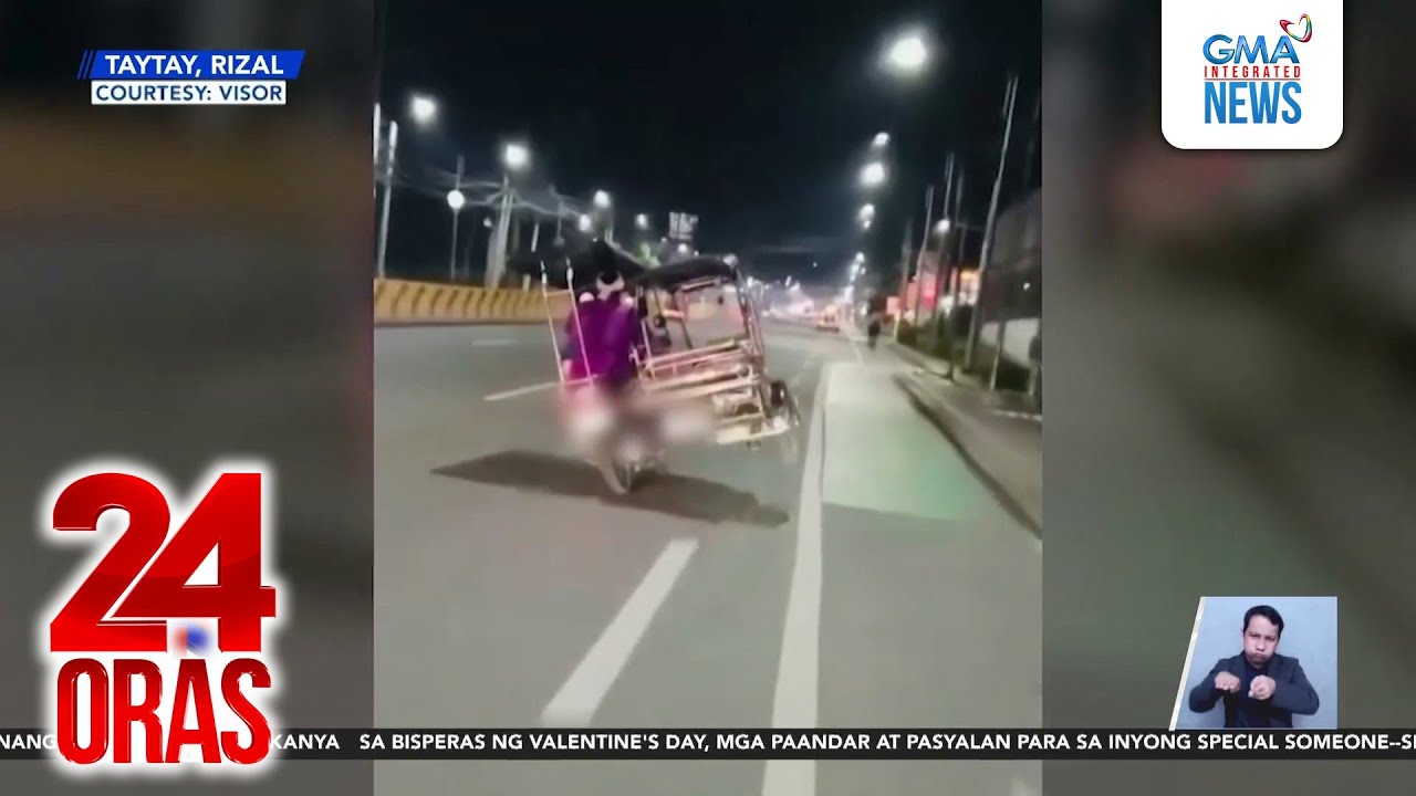 Pagbawi sa prangkisa ng tricycle na patagilid lumipat ng lane, pinag-aaralan ng munisipyo | 24 Oras