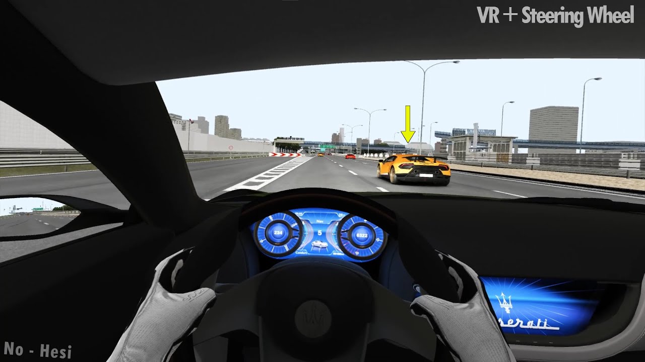 Crazy Highway 360 | VR + Steering Wheel | Assetto Corsa │Shutoko Revival Project Driver