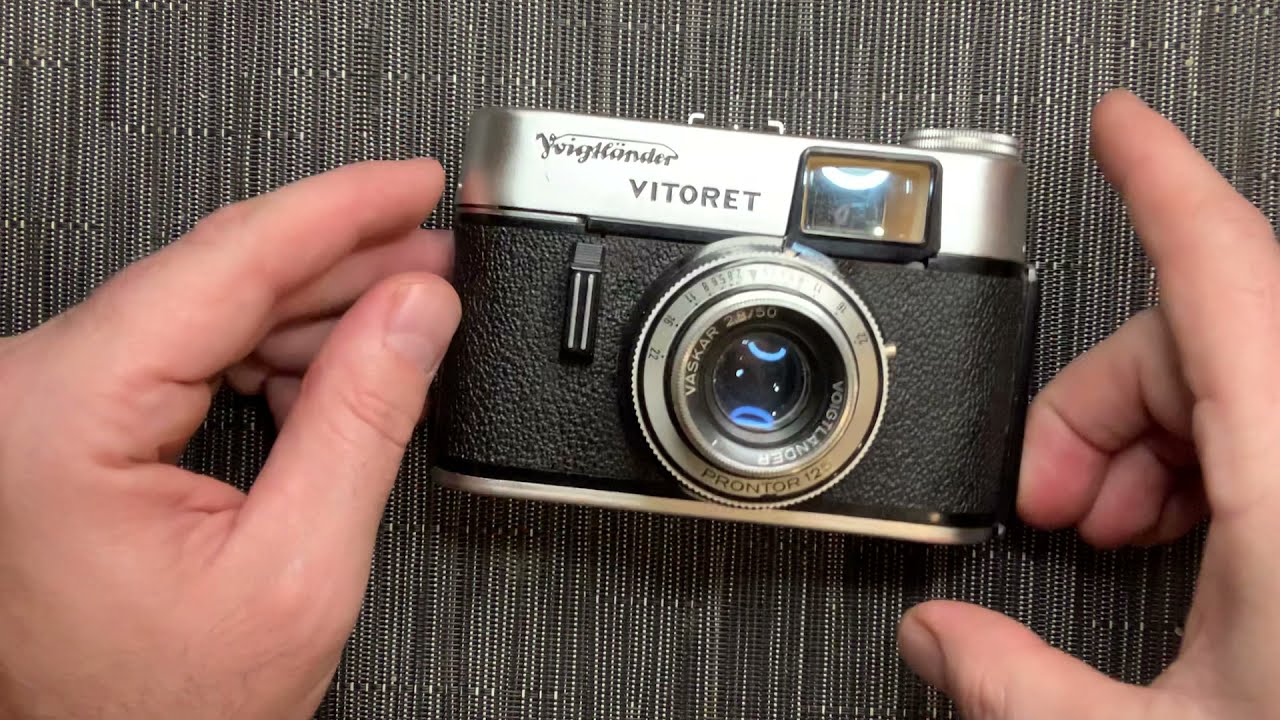 How to Load 35mm Film into a Vintage Camera (1961 Voightlander Vitoret)