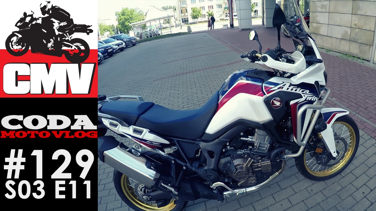 CMV#129: CRF1000L Africa Twin pierwsza jazda - CODA MV