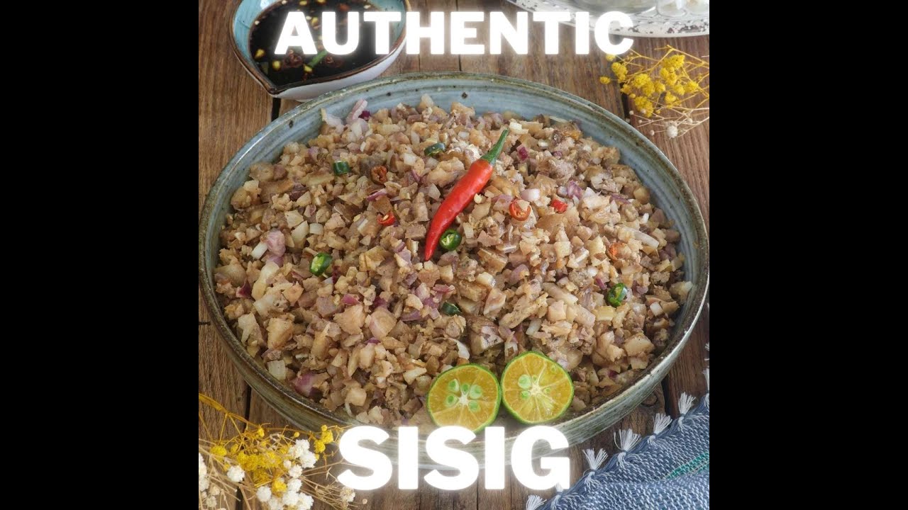 Authentic Sisig