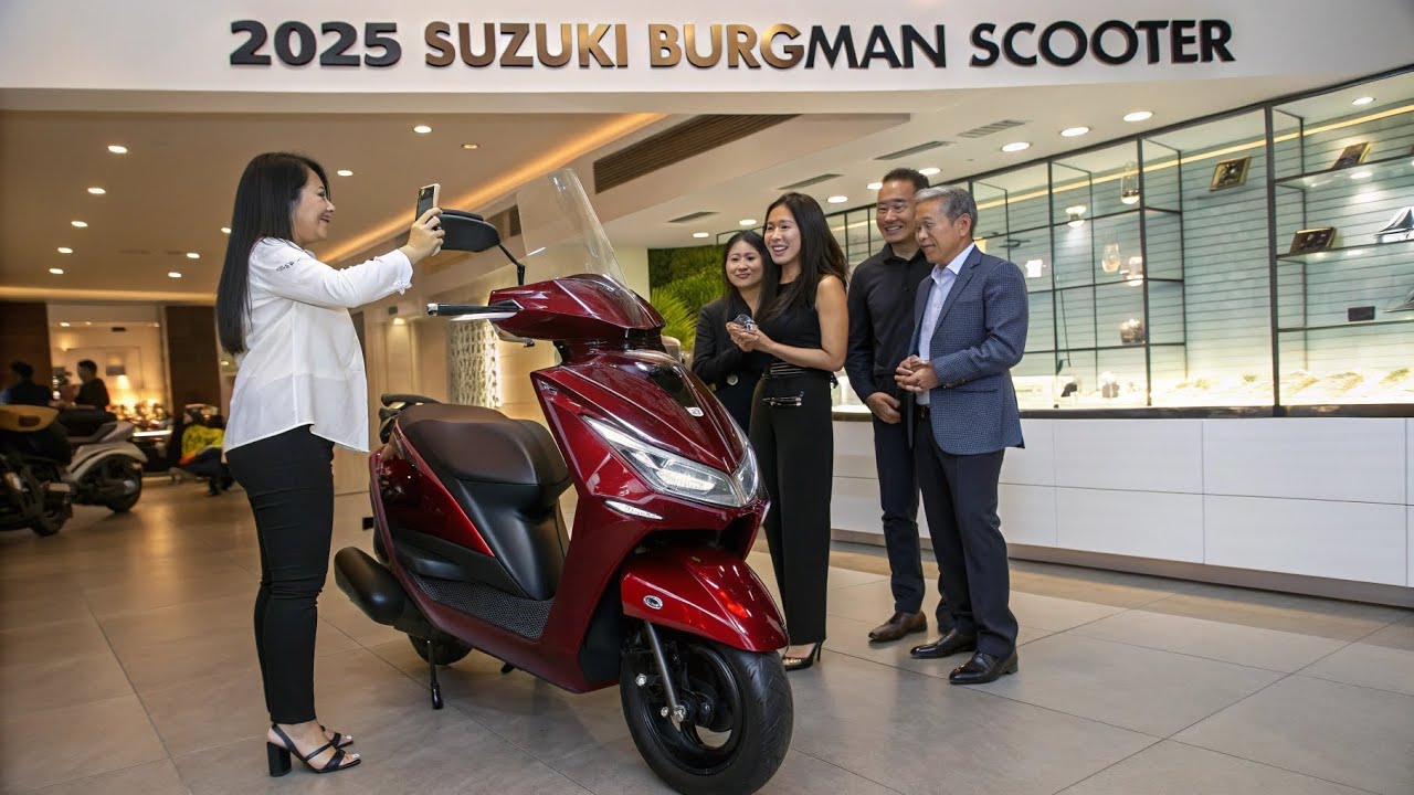 2025 Suzuki Burgman &ndash; The Ultimate Maxi-Scooter is Here!