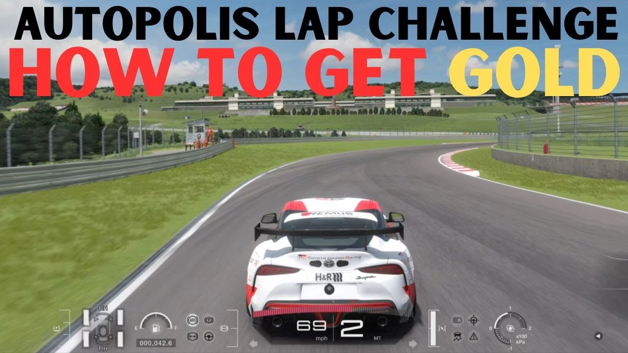 Mastering Autopolis: Gran Turismo Time Trial Lap Challenge! 🏎️💨 Pro Tips for Gold! #granturismo