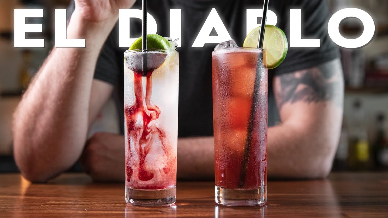 El Diablo - 2 ways to make a tequila classic!