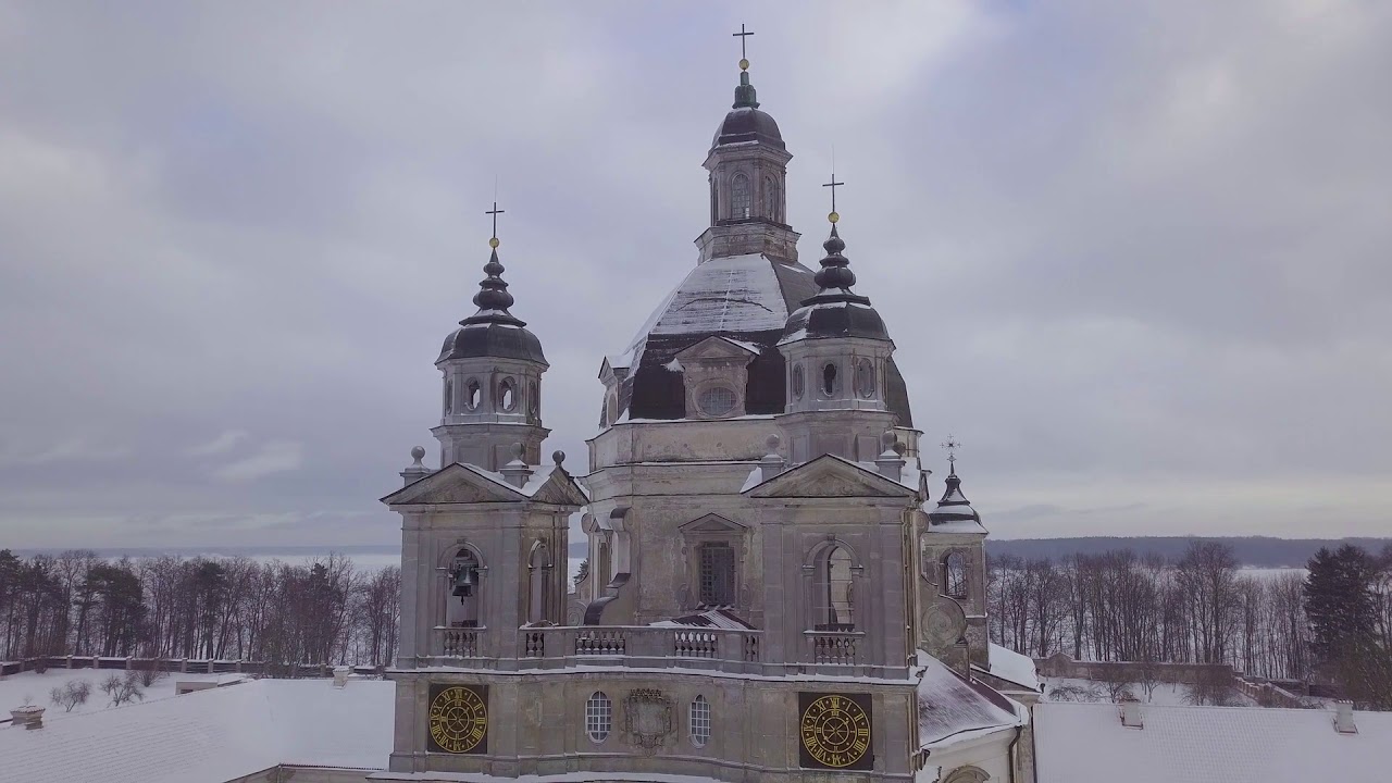Pažaislio vienuolynas žiemą  Pazaislis monastery