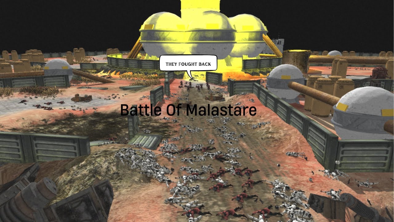 [Men of War] Battle of Malastare
