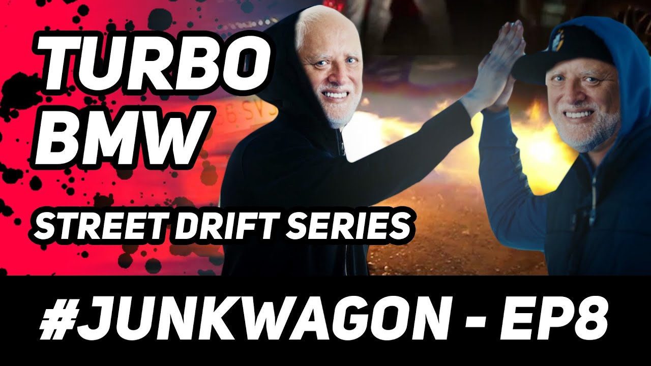 BMW 318i Turbo drift - Első verseny - #Junkwagon Episode 8. - Street Drift Series 1.