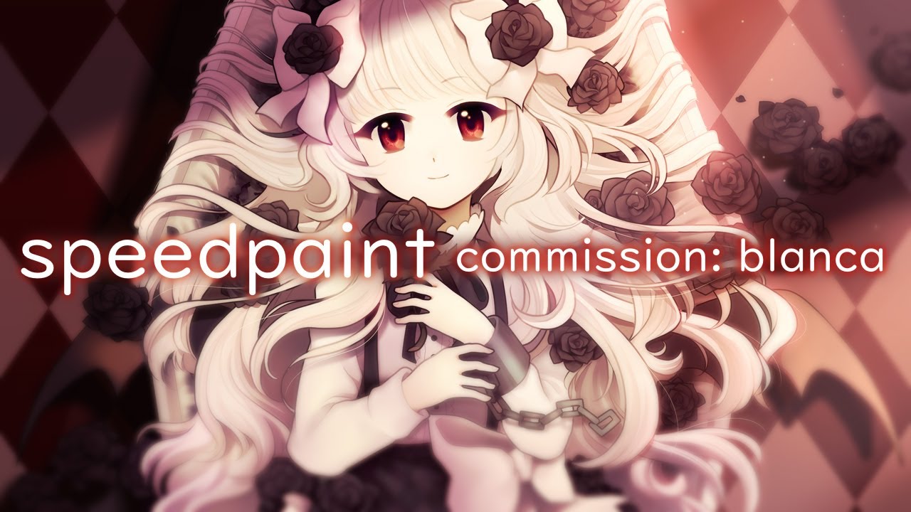 Commission: Vampire Princess | Digital art speedpaint