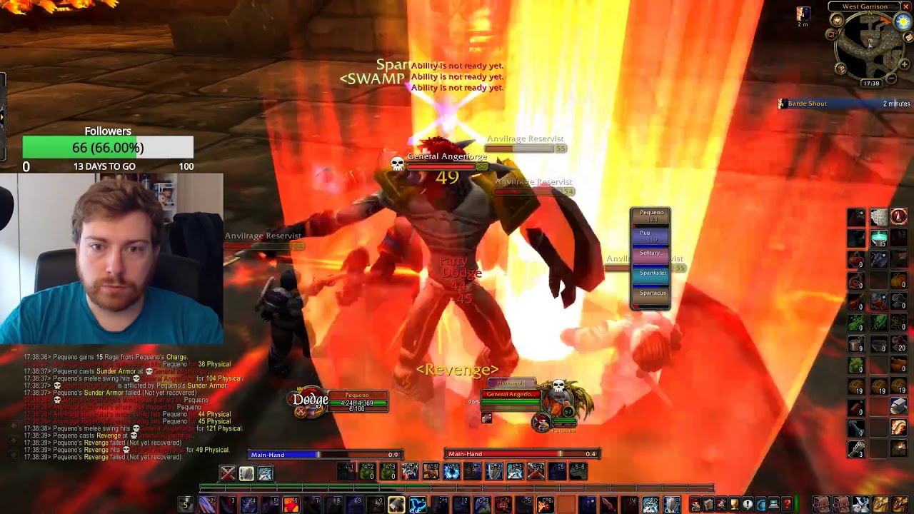 Pequeno 60 Troll Warrior - Molten Core Trash Farm!