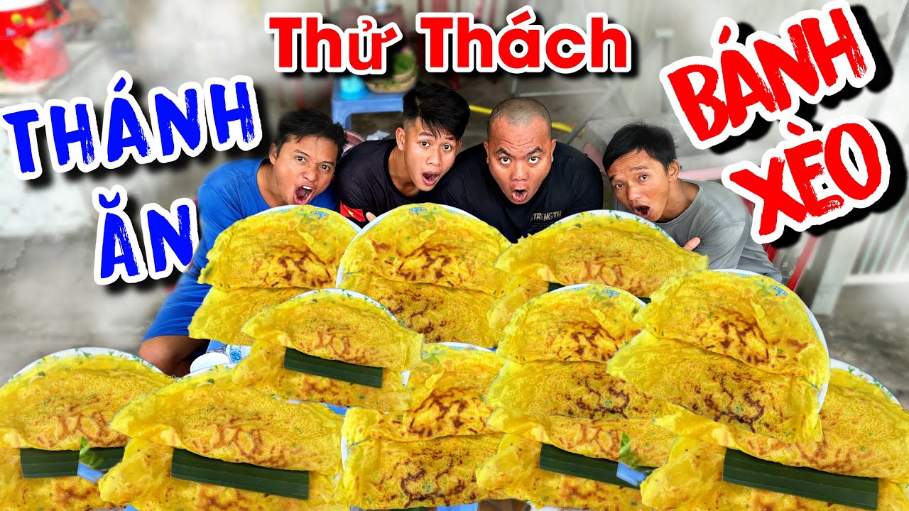 Thử Thách CỰC HẠN Người Cuối Cùng Ngừng Ăn Bánh Xèo Sẽ Nhận Được Phần Thưởng Lớn