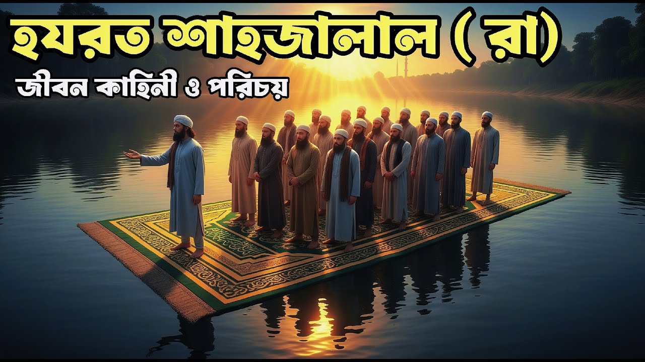 হযরত শাহজালাল (রহ.)-এর জন্ম থেকে মৃত্যু: এক অলৌকিক জীবনের পূর্ণাঙ্গ ইতিহাস