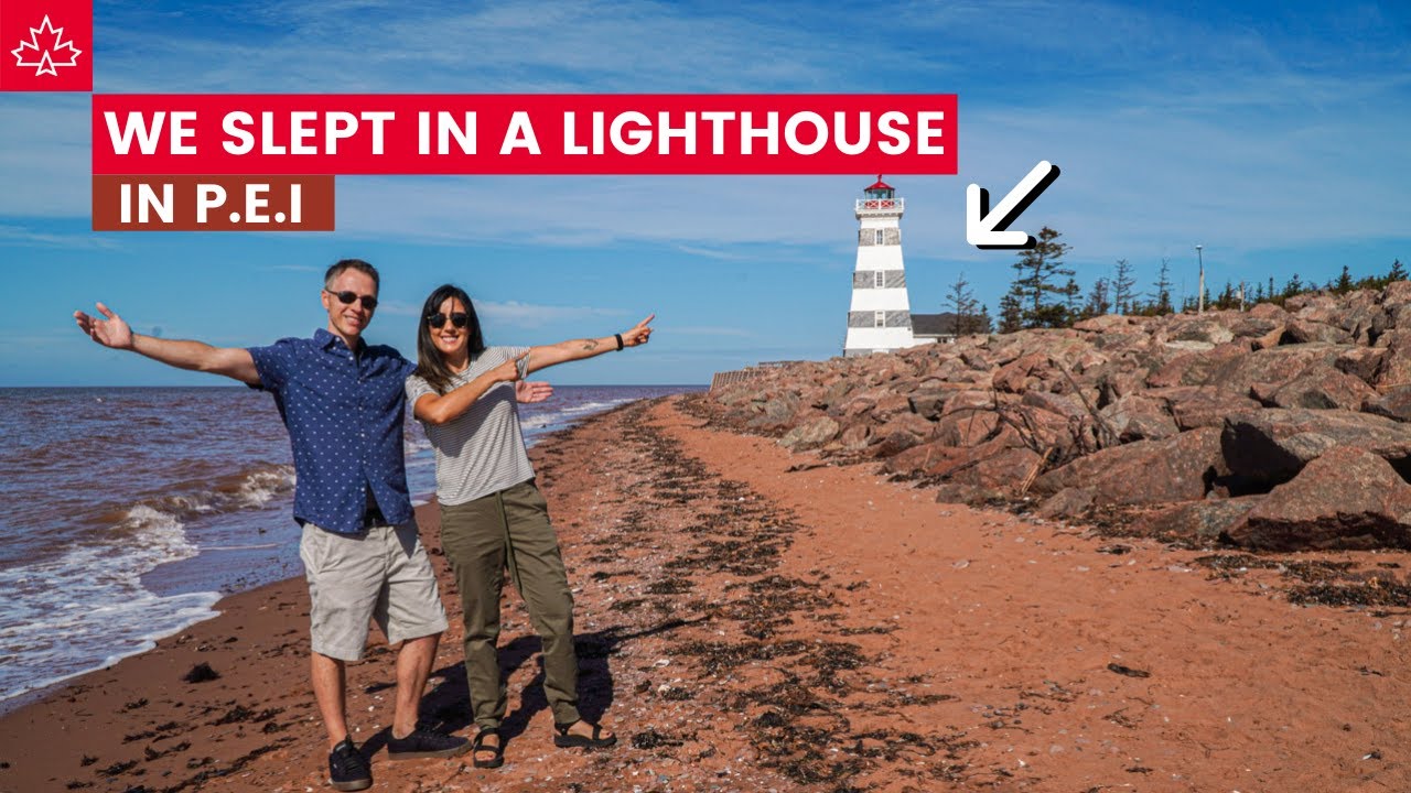 WE SLEPT IN A LIGHTHOUSE! (Exploring Western Prince Edward Island)