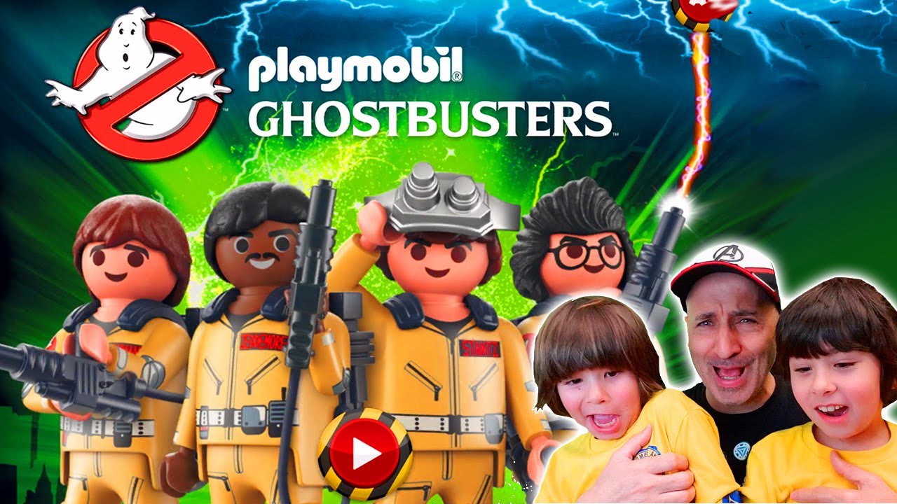 DANI y EVAN capturan al MOQUEADOR en CAZAFANTASMAS Playmobil