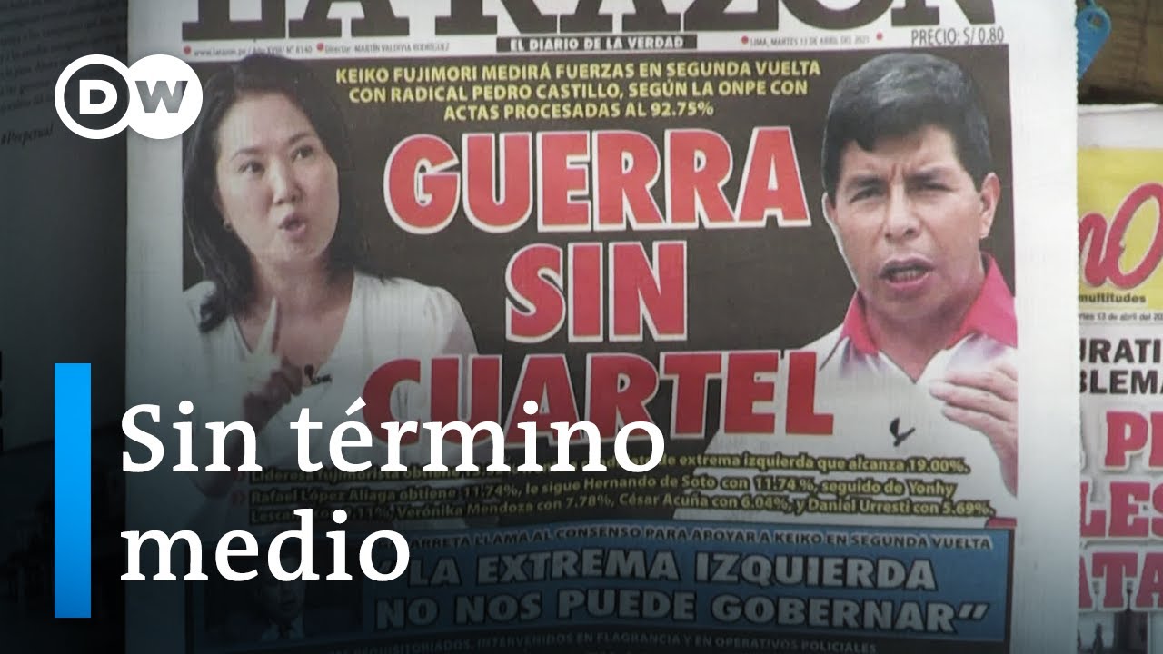 Per&uacute; se debate entre los extremos de derecha e izquierda