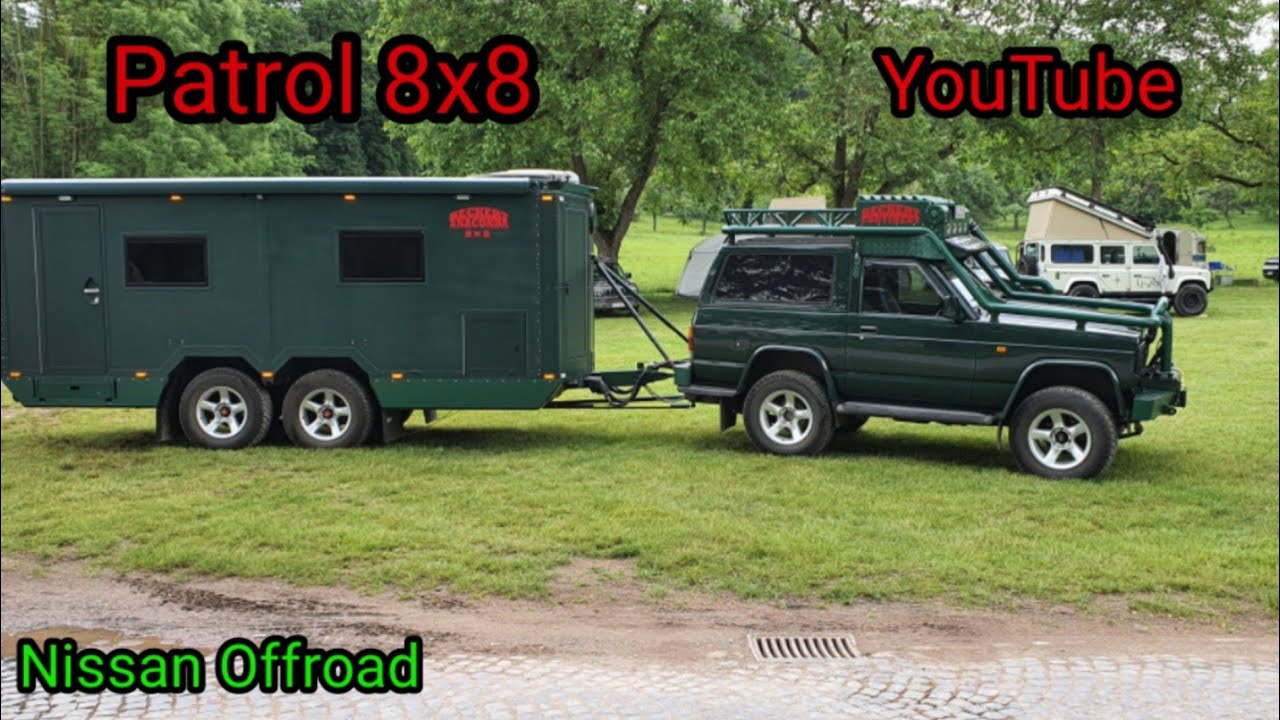 Nissan Patrol 8x8 Camper дом на колёсах Datsun