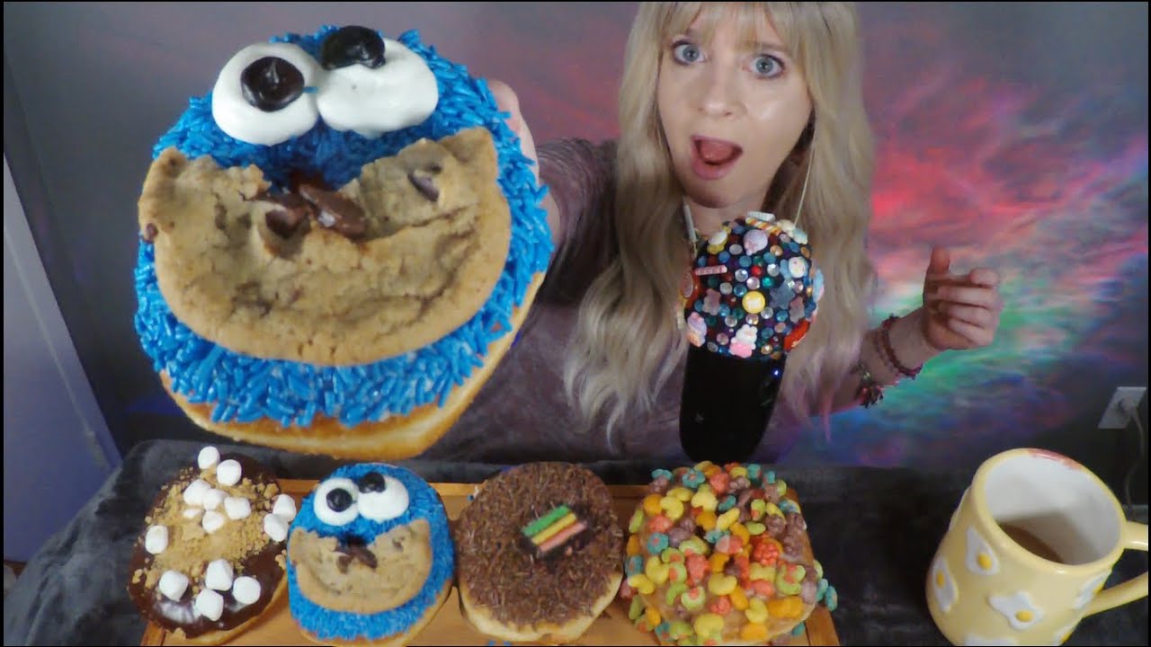 ASMR Donut Mukbang & Review | Whispered Mukbang