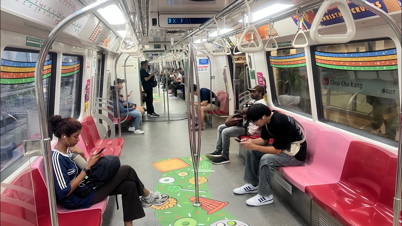 [Christmas Themed] KSF C151B [623/624] Ride From NS12 Canberra to NS16 Ang Mo Kio