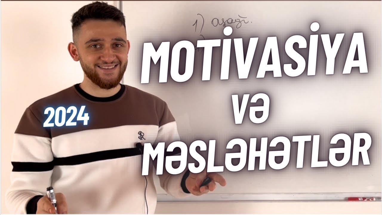 ✅💢 MOTİVASİYA - Riyaziyyatımı Necə Artıra Bilərəm? (abituriyentlər üçün məsləhətlər)