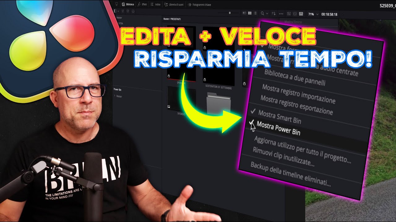 Due trucchi DaVinci Resolve che ti cambiano l’editing!