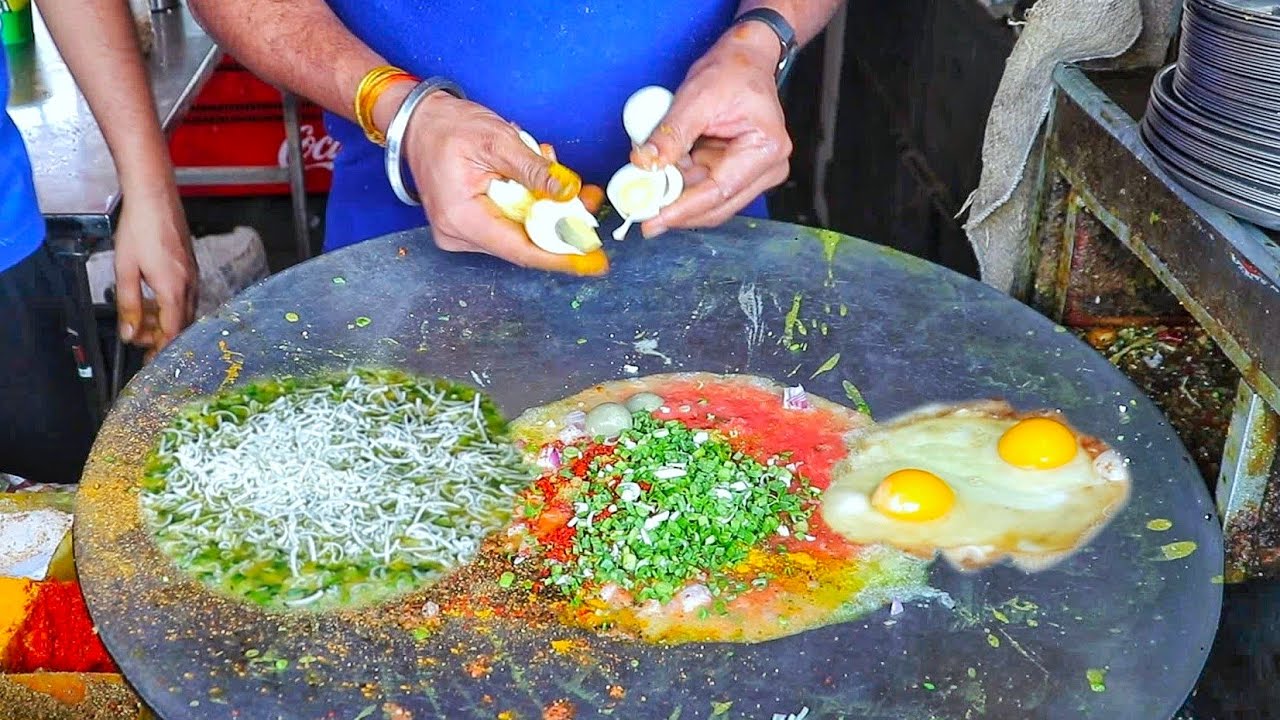 India's Biggest Dry-fruit Egg Dish | Egg Dry Fruit Bahubali | Egg Street Food | Indian Street Food