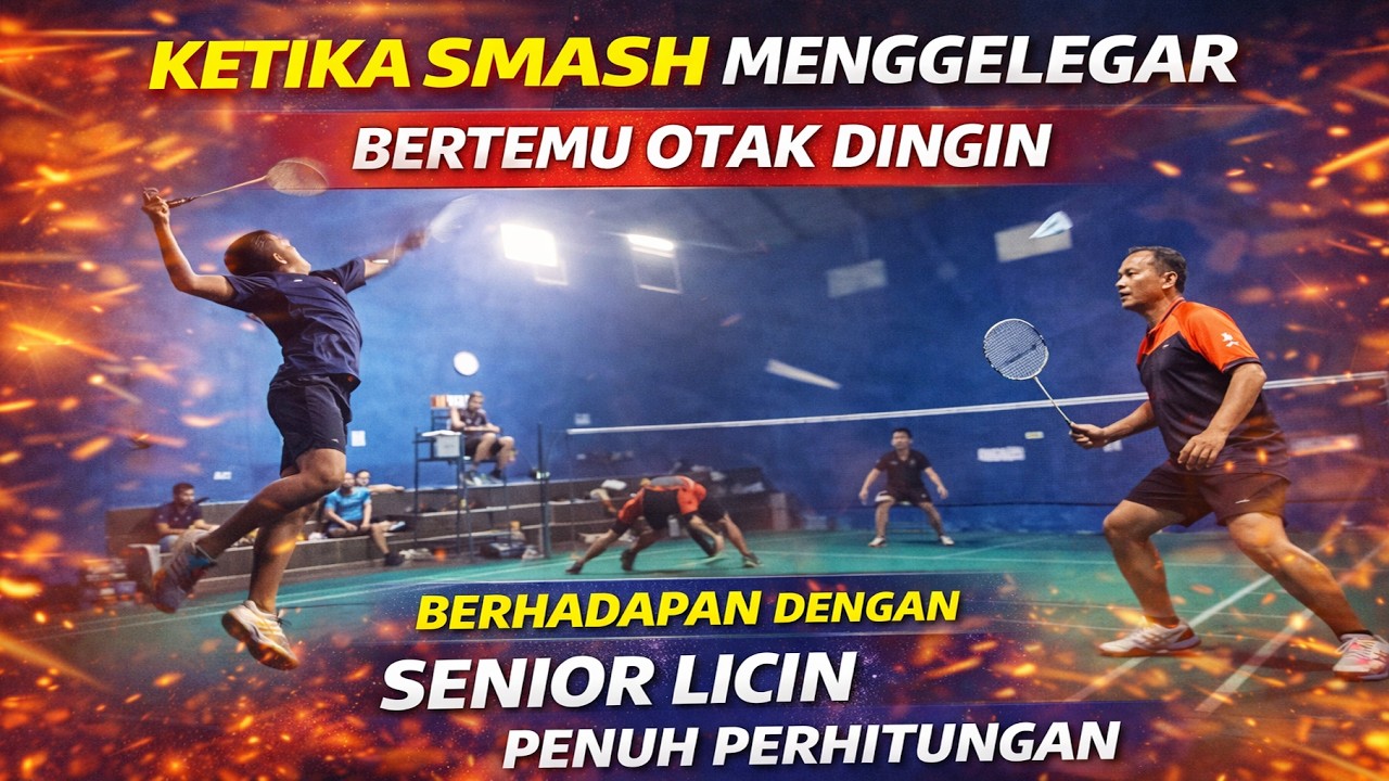 Ketika Smash Menggelegar Bertemu Otak Dingin dalam Sparing Sarat Taktik dan Tekanan