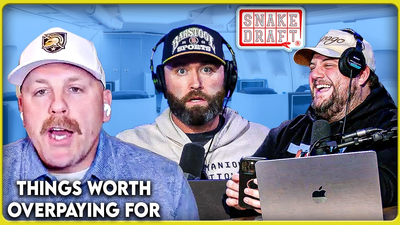 Barstool Rivals Get HEATED In Things Worth Overpaying For Draft (Ft. Large & Cons)