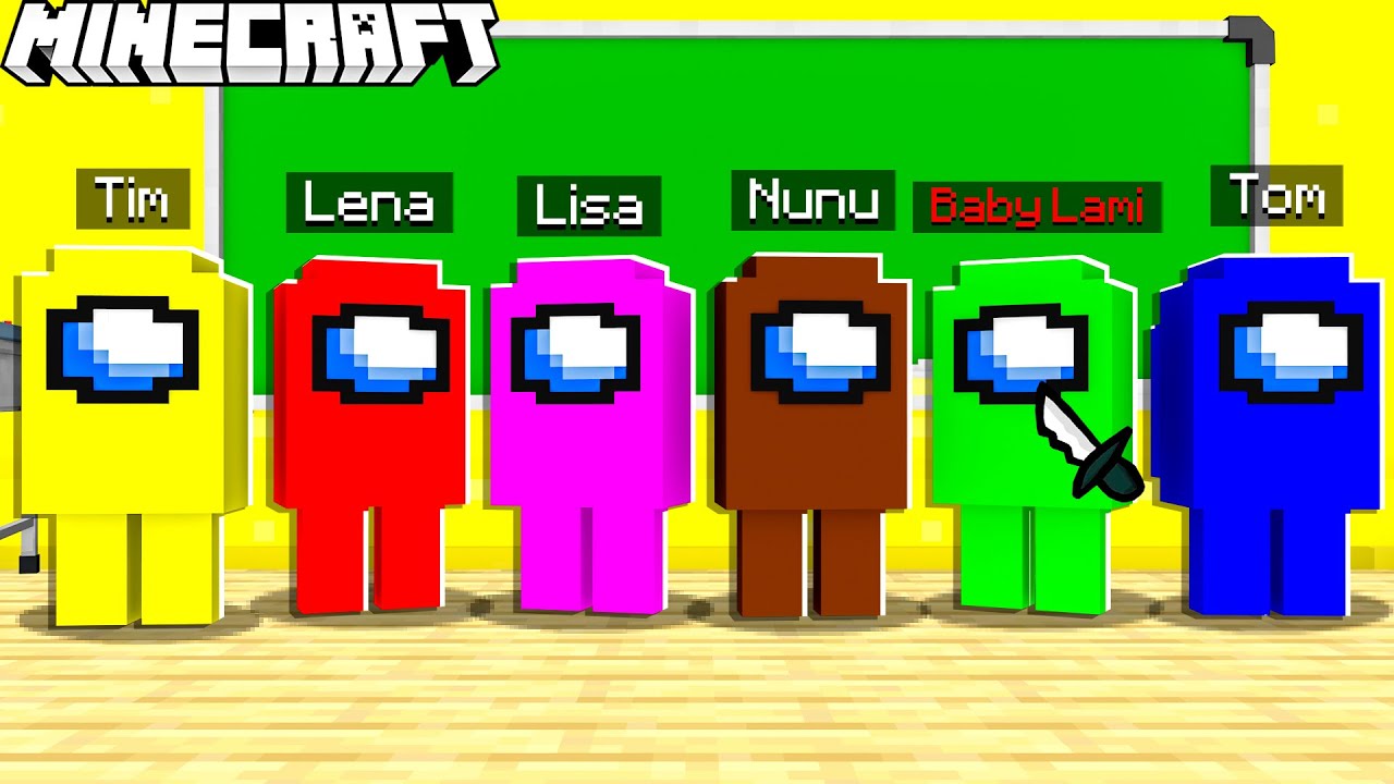 BABY LAMI KILLT ALLE als IMPOSTER in AMONG US in Minecraft!