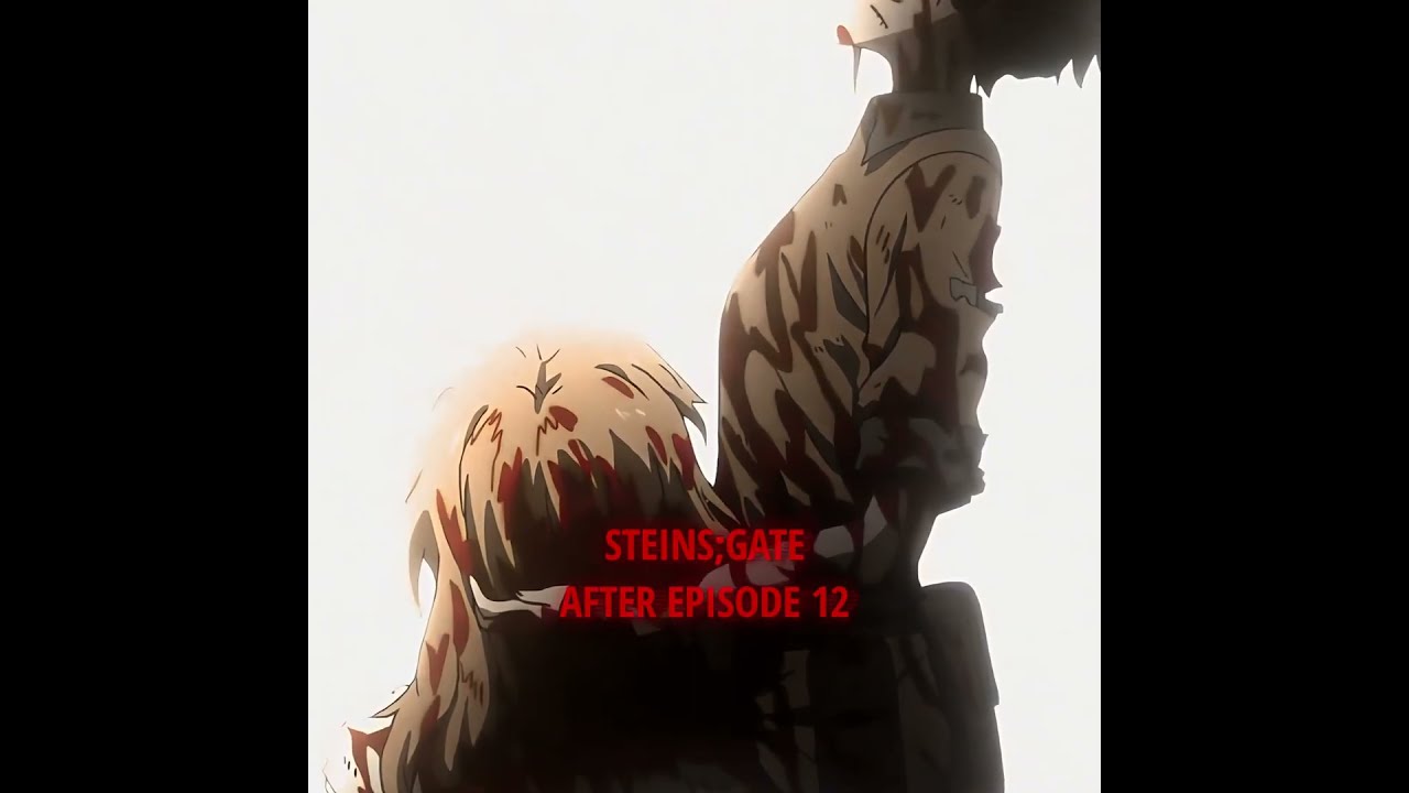 Before and after episode 12 - STEINS;GATE [Edit/AMV]