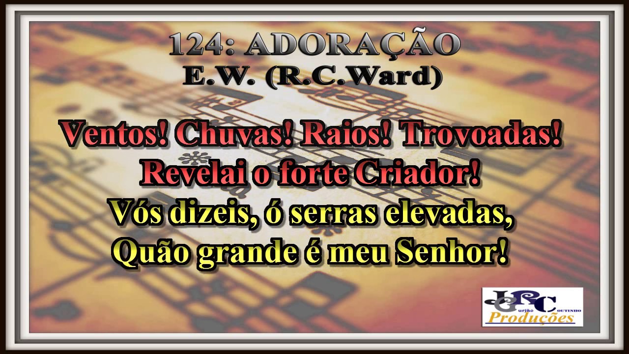 Harpa Cristã - 124   Adoração Karaoke/playback