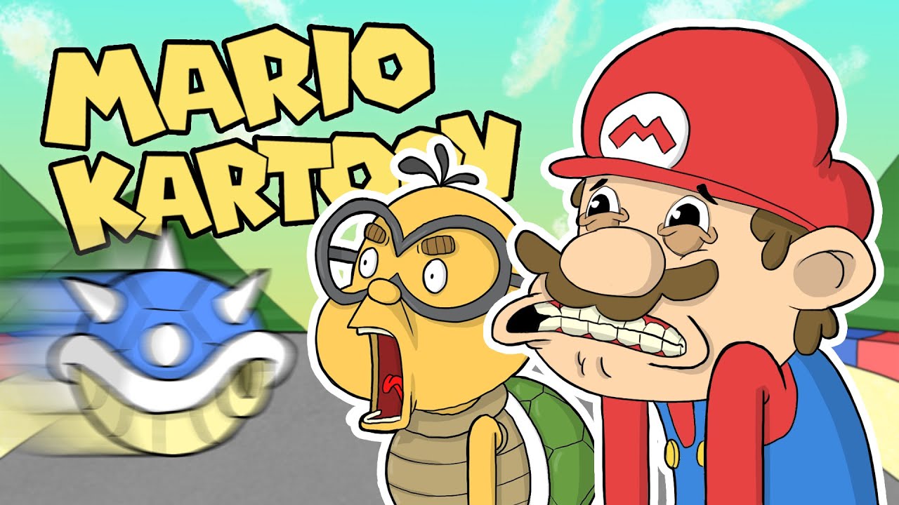 MARIO KARTOON : CODE DE LA ROUTE !