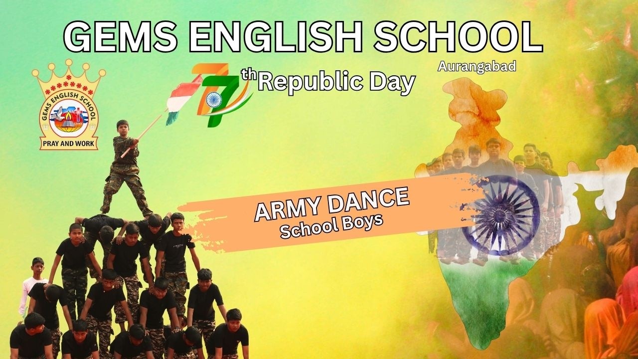 Army Dance - Boys Students | 77th Republic Day | GES Aurangabad #gesbihar