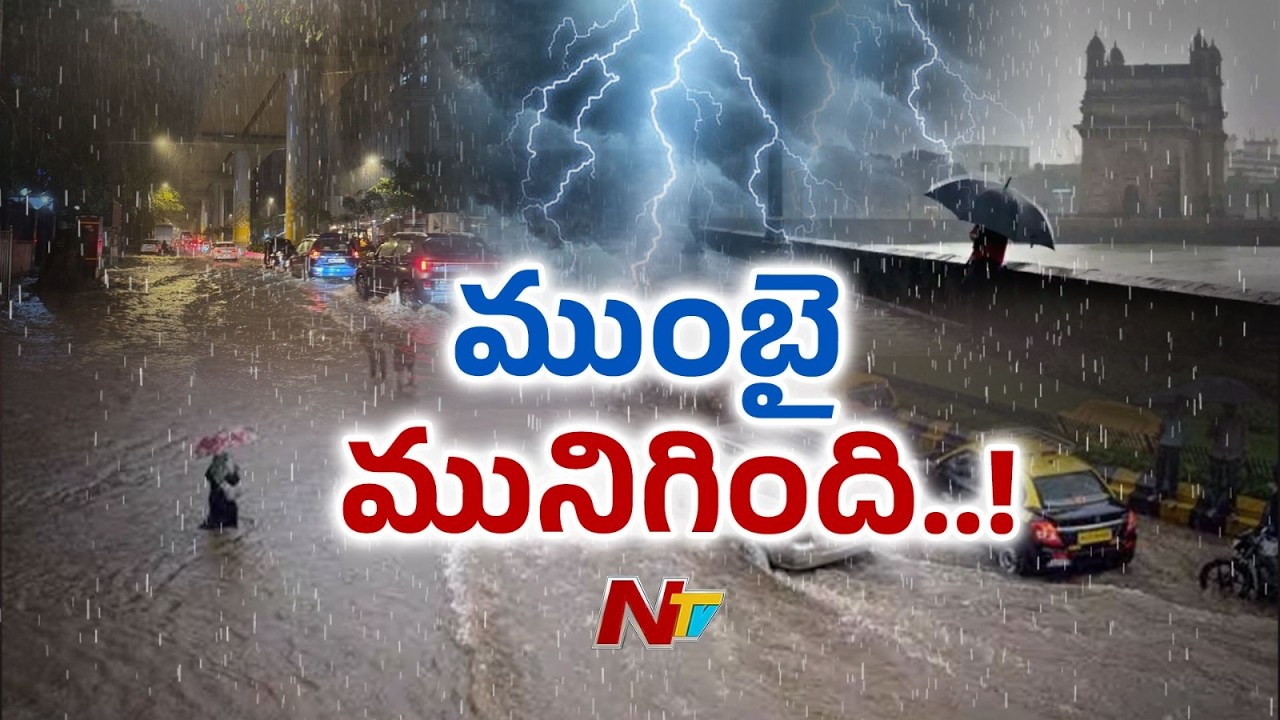 Orange Alert in Mumbai Amid Heavy Rain Forecast | NTV Telugu