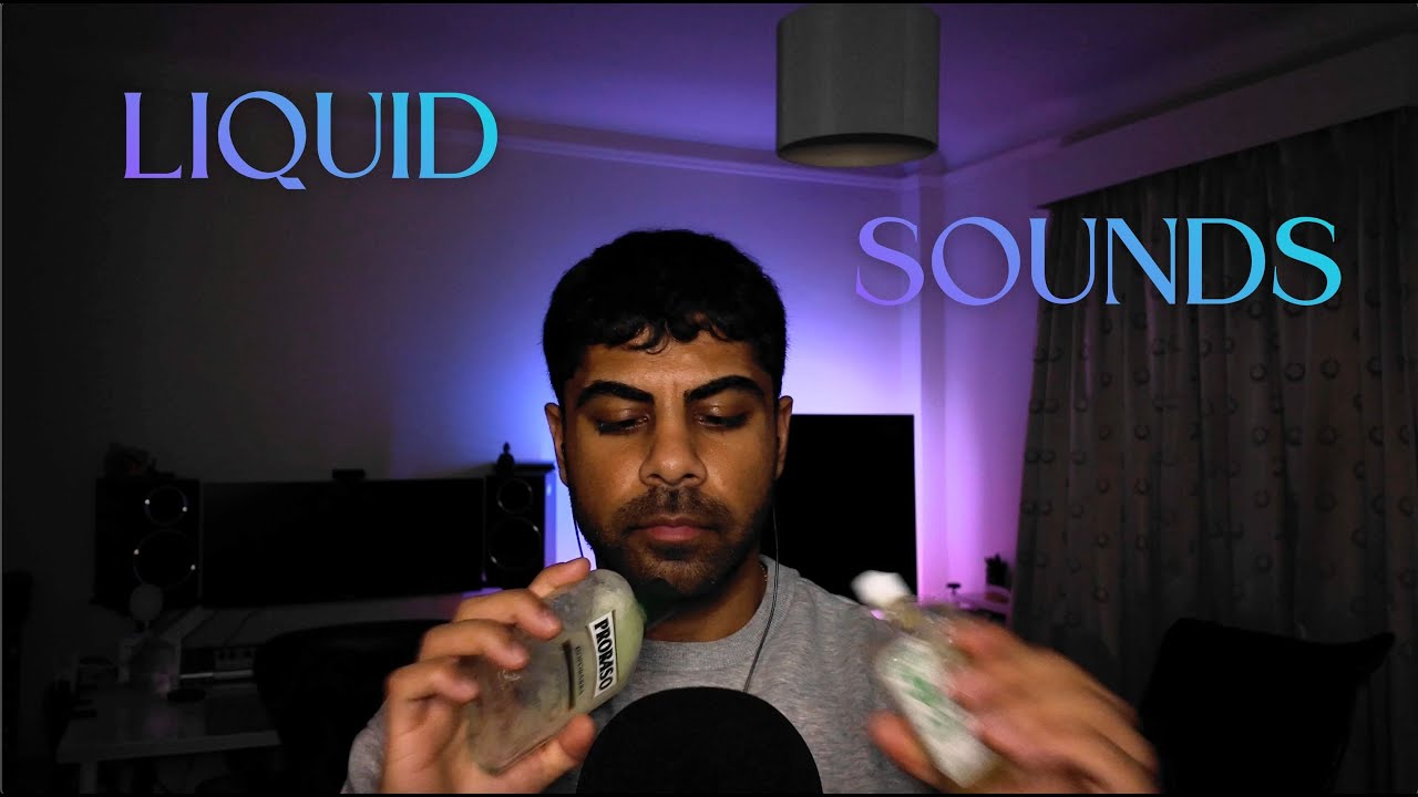 ASMR Liquid Sounds | Shaking & Tapping