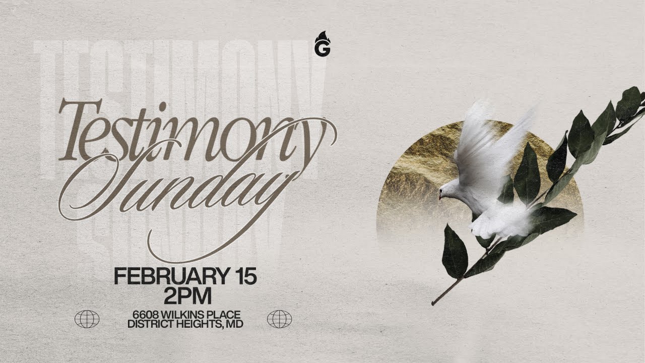 UNDENIABLE // TESTIMONY SUNDAY // APOSTLE JAQUAN GAMBLE