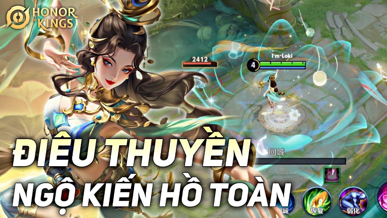 [ HONOR OF KINGS / VGVD ] QUẬY NÁT TEAM ĐỊCH CÙNG MỸ NHÂN ĐIÊU THUYỀN ( NGỘ KIẾN HỒ TOÀN )