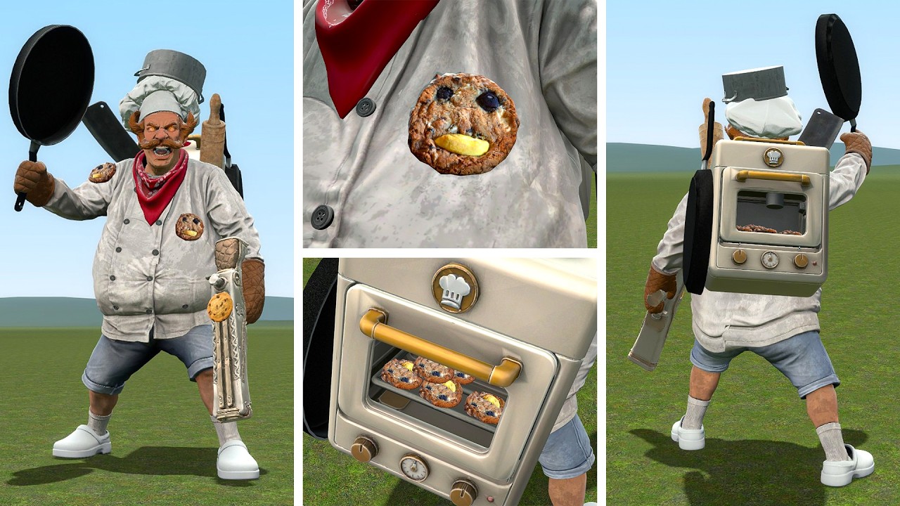 I PLAYED AS NEW OMELETTE MAN PHASE 2! &mdash; Dark Pals: The 1st Floor in Garry&rsquo;s Mod